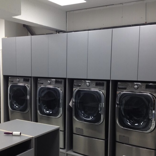 Pedestal Laundry Unit installation