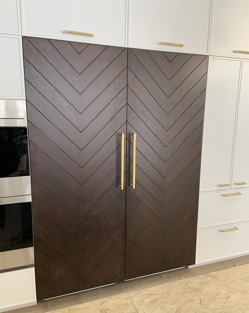 SubZero DUAL IC Fridge Freezer combo CUSTOM PANELS