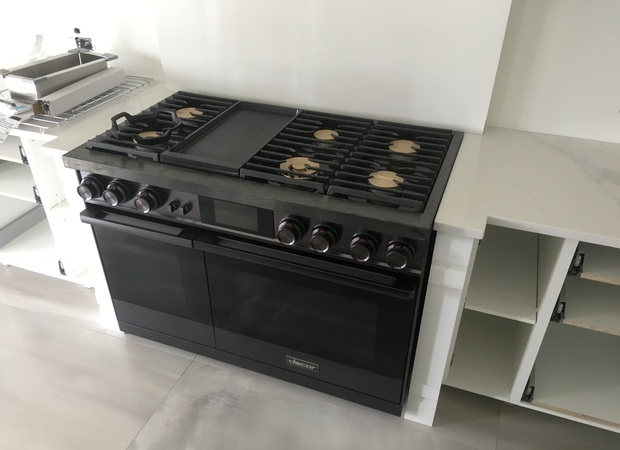 Range Oven installation