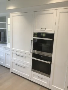 Miele built-in oven installation in luxury kitchen